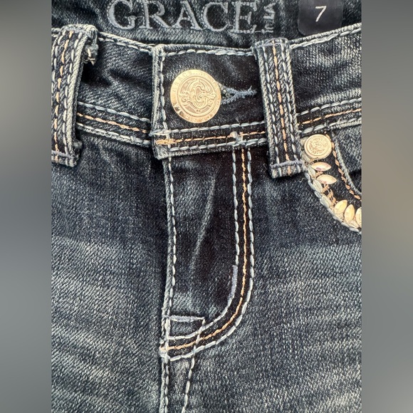 Grace In LA Girls Bootcut Jeans - Picture 4 of 12